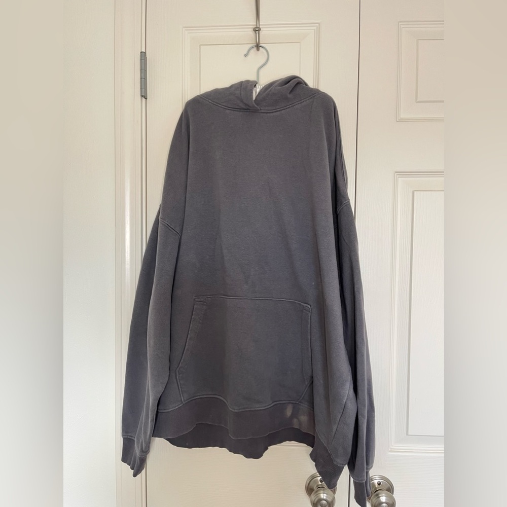 Gray/Bleached No Boundaries Hoodie